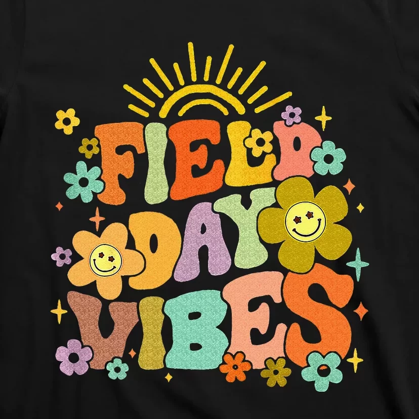 Field Day Vibes Summer Teacher Last Day Of School T-Shirt