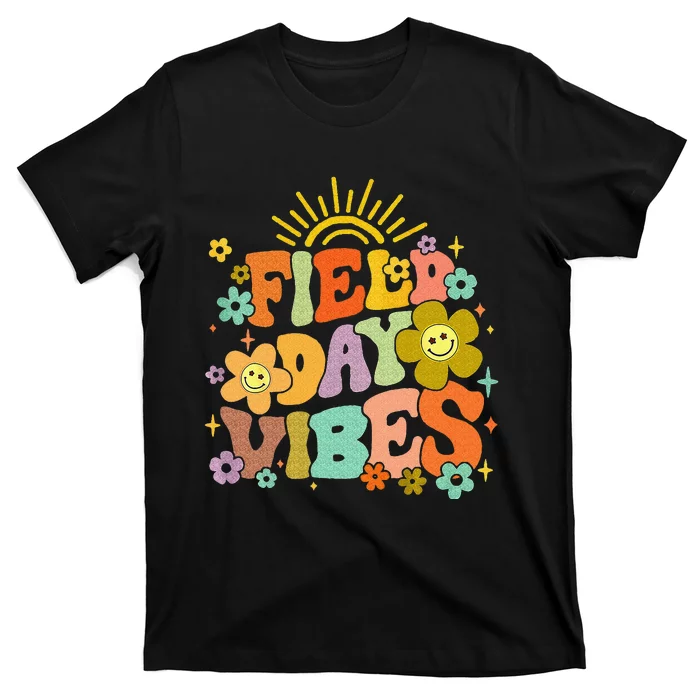 Field Day Vibes Summer Teacher Last Day Of School T-Shirt