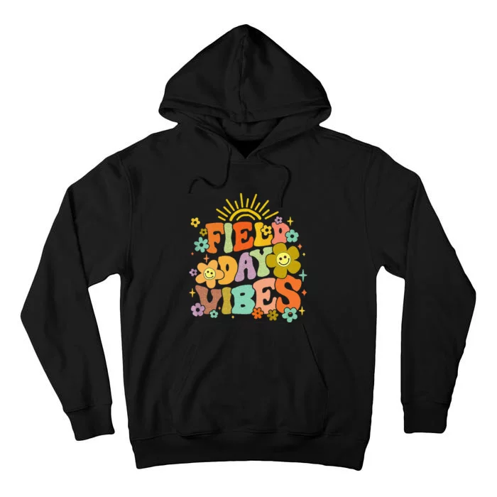 Field Day Vibes Summer Teacher Last Day Of School Tall Hoodie