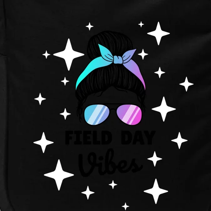 Field Day Vibes Funny Gift For Teacher Field Day Gift Impact Tech Backpack