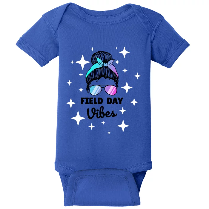 Field Day Vibes Funny Gift For Teacher Field Day Gift Baby Bodysuit