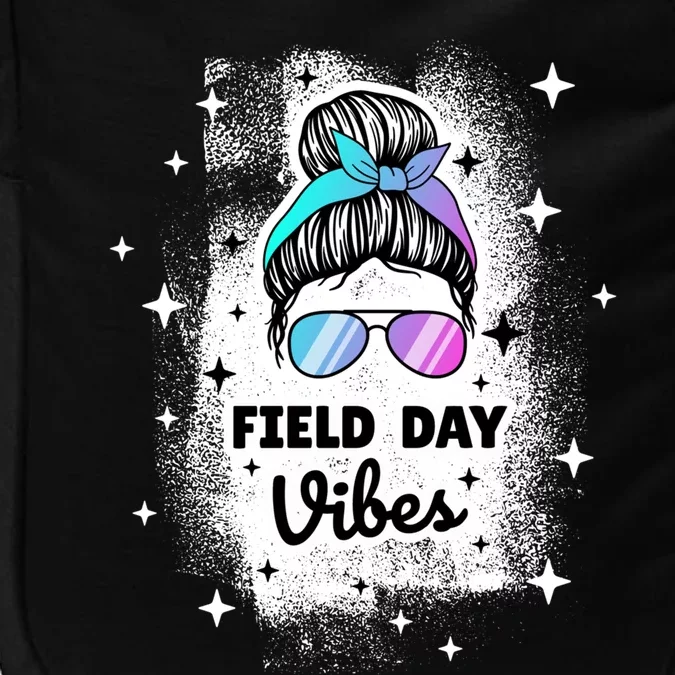 Field Day Vibes Funny Gift For Teacher Field Day Gift Impact Tech Backpack