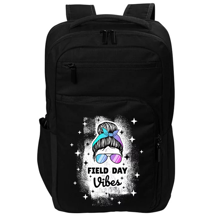 Field Day Vibes Funny Gift For Teacher Field Day Gift Impact Tech Backpack