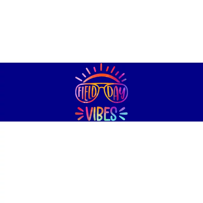 Field Day Vibes Funny Gift For Teacher Field Day Year Gift Bumper Sticker