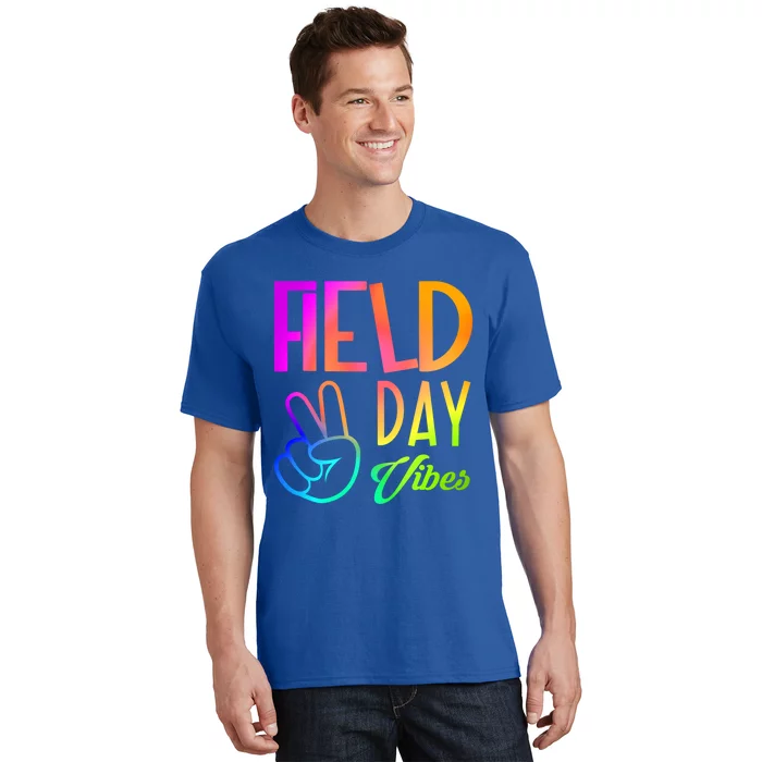 Field Day Vibes Funny Teacher Field Day Gift T-Shirt