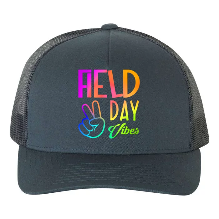 Field Day Vibes Funny Teacher Field Day Gift Yupoong Adult 5-Panel Trucker Hat