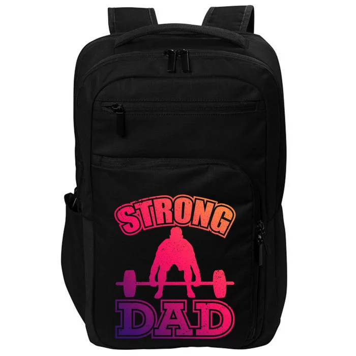 Fathers Day Worlds Best Father Cool Gift Impact Tech Backpack