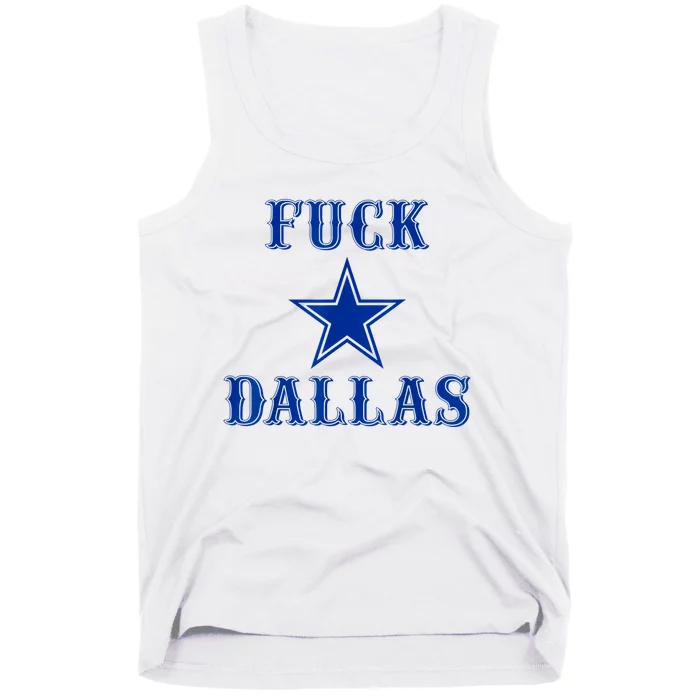 Fuck Dallas Western Style Tank Top