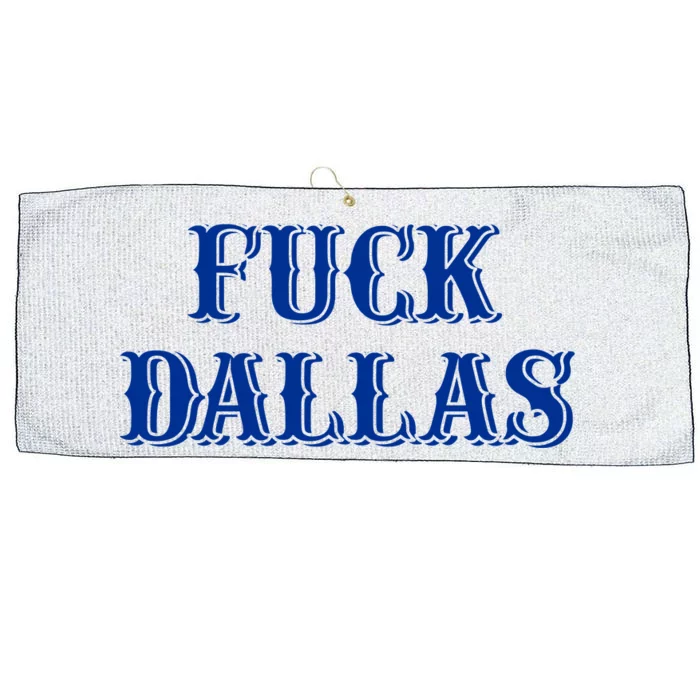 Fuck Dallas Western Style Large Microfiber Waffle Golf Towel