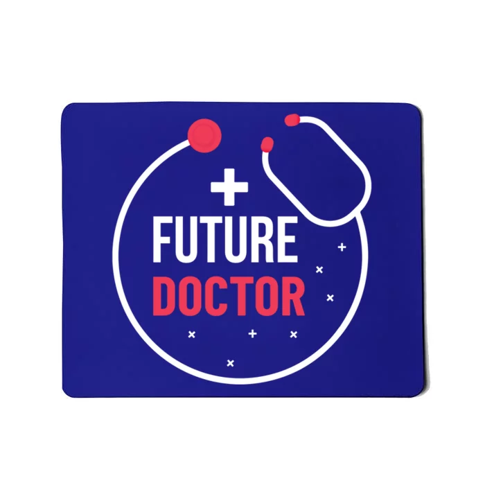 Future Doctor With A Stethoscope Medic Studying Medicine Funny Gift Mousepad