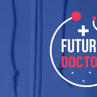 Future Doctor With A Stethoscope Medic Studying Medicine Funny Gift Full Zip Hoodie