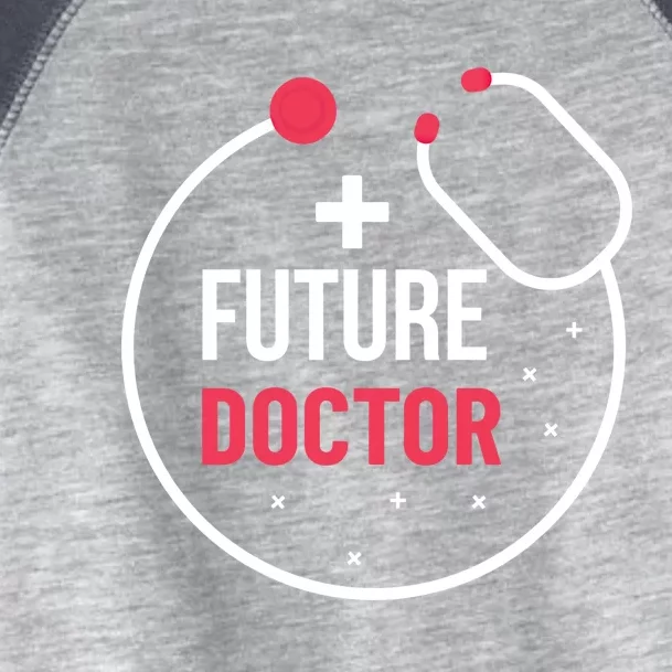 Future Doctor With A Stethoscope Medic Studying Medicine Funny Gift Toddler Fine Jersey T-Shirt