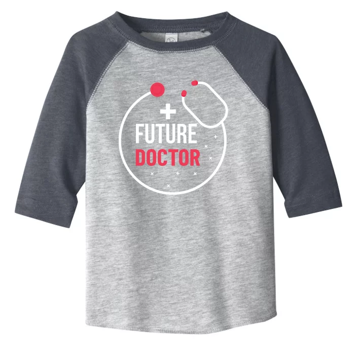 Future Doctor With A Stethoscope Medic Studying Medicine Funny Gift Toddler Fine Jersey T-Shirt