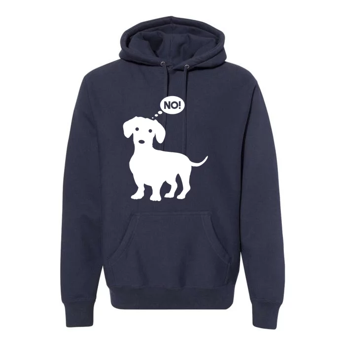 Funny Dachshund Wiener Dog Doxie Lover Best Gift Premium Hoodie