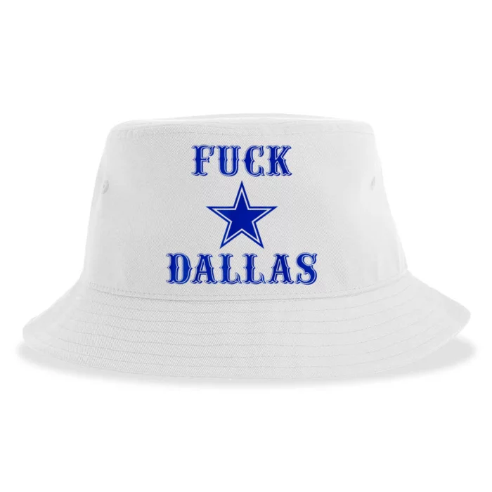 Fuck Dallas Western Style Design Sustainable Bucket Hat