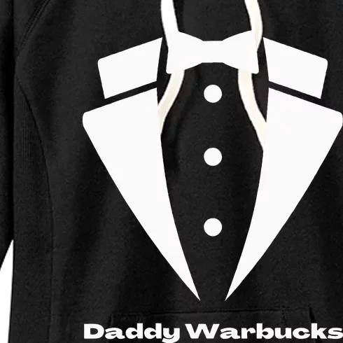 funny Daddy Warbucks from Annie Tuxedo Women's Fleece Hoodie