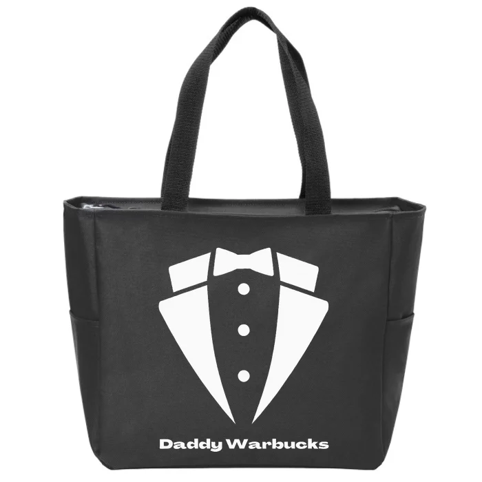 funny Daddy Warbucks from Annie Tuxedo Zip Tote Bag