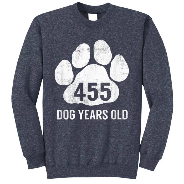 Funny Dog Years Old Vintage 65th Birthday Gag Gift Sweatshirt