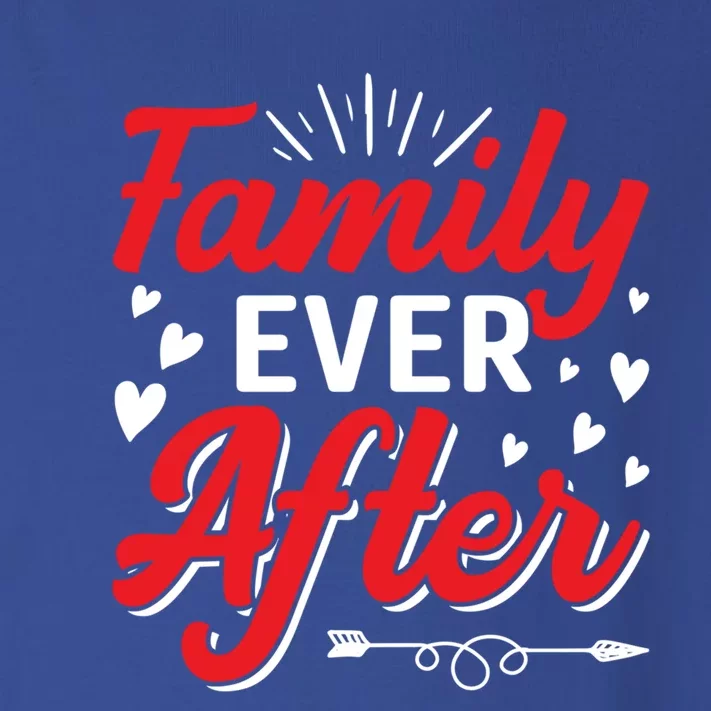 Family Ever After Funny Adoption Adopted Adopt Graphic Funny Gift Toddler Long Sleeve Shirt