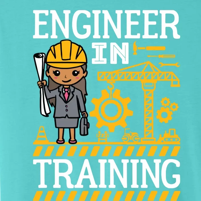 Future Engineer African American Engineer In Training Girl ChromaSoft Performance T-Shirt