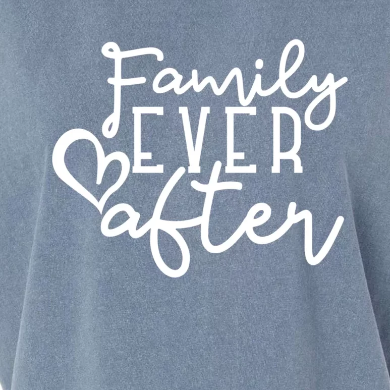 Family Ever After Gift Garment-Dyed Women's Muscle Tee