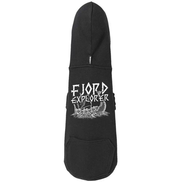 FJORD EXPLORER Awesome and epic scandinavian beard Doggie 3-End Fleece Hoodie