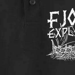 FJORD EXPLORER Awesome and epic scandinavian beard Dry Zone Grid Performance Polo