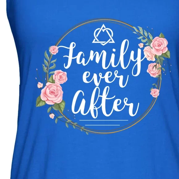 Family Ever After Adopt Adoption Family As Gotcha Day Gift Ladies Essential Flowy Tank