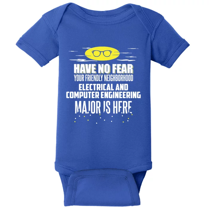 Funny Electrical And Computer Engineering Major Design Have Cute Gift Baby Bodysuit