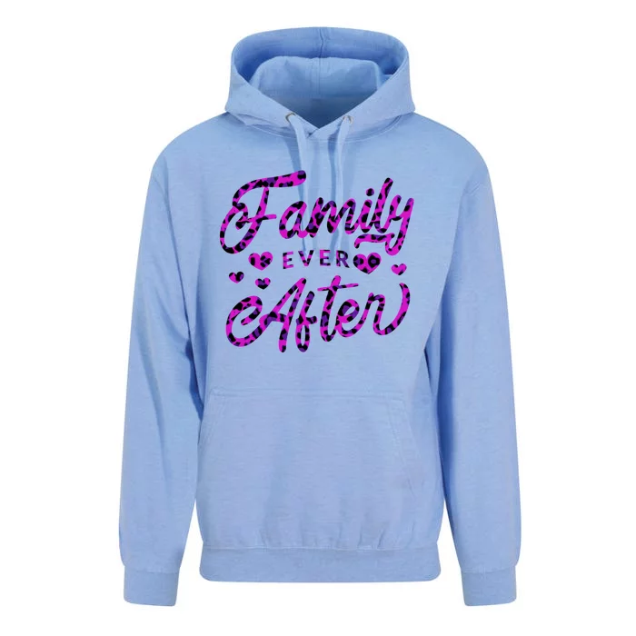 Family Ever After Gift Proud Adoption Quote Adopted Saying Great Gift Unisex Surf Hoodie