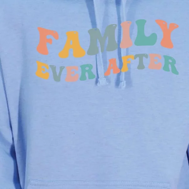 Family Ever After Adoption Adopted Adopt Adoptee Gotcha Day Cool Gift Unisex Surf Hoodie