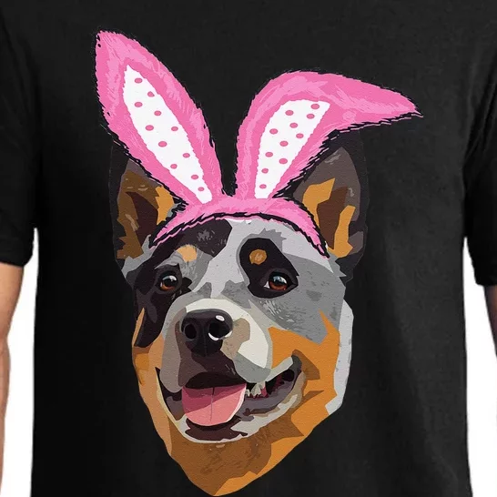 Funny Easter Australian Cattle Dog Pajama Set