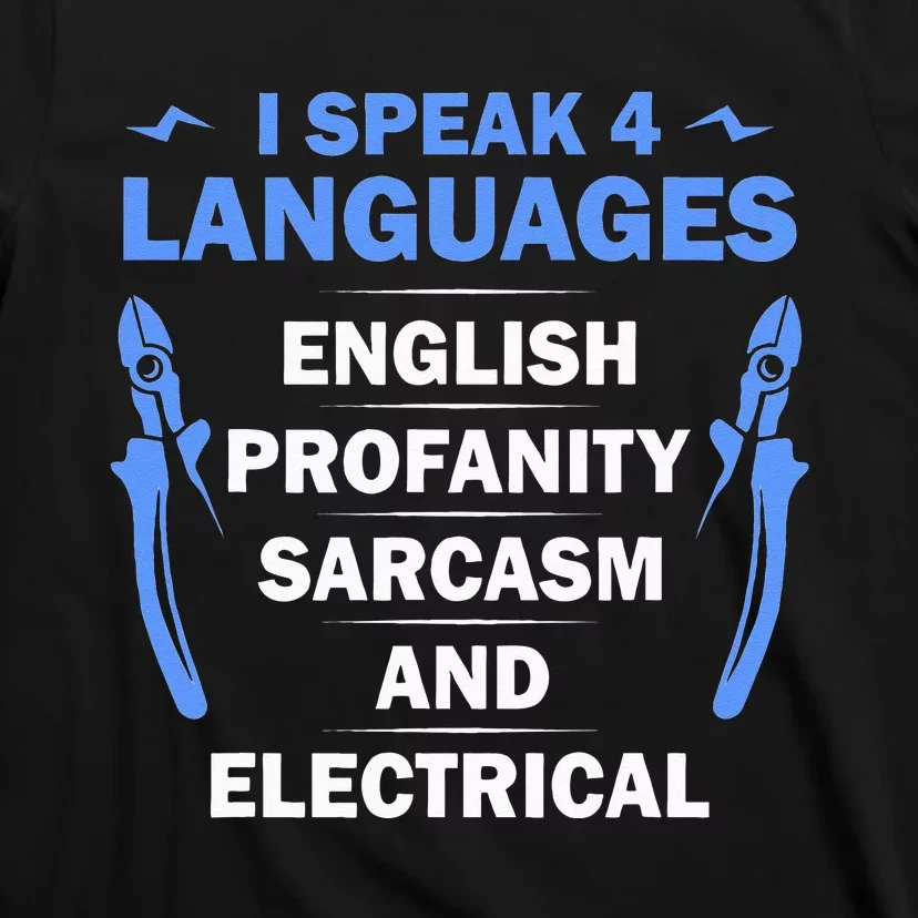 Funny Electrician Art Wo Electrical Engineer Humor T-Shirt