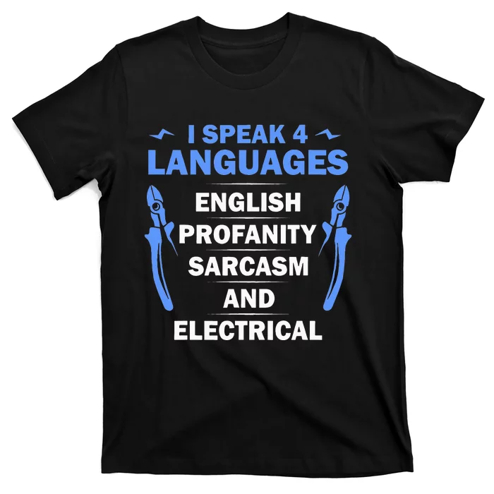 Funny Electrician Art Wo Electrical Engineer Humor T-Shirt