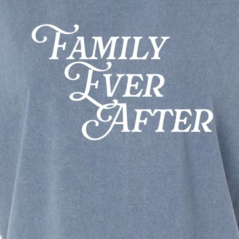 Family Ever After Adopt Adopted Adoption Month Gotcha Day Cute Gift Garment-Dyed Women's Muscle Tee