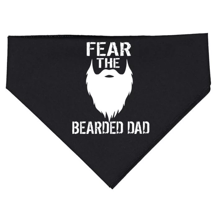 Fear The Bearded Dad USA-Made Doggie Bandana