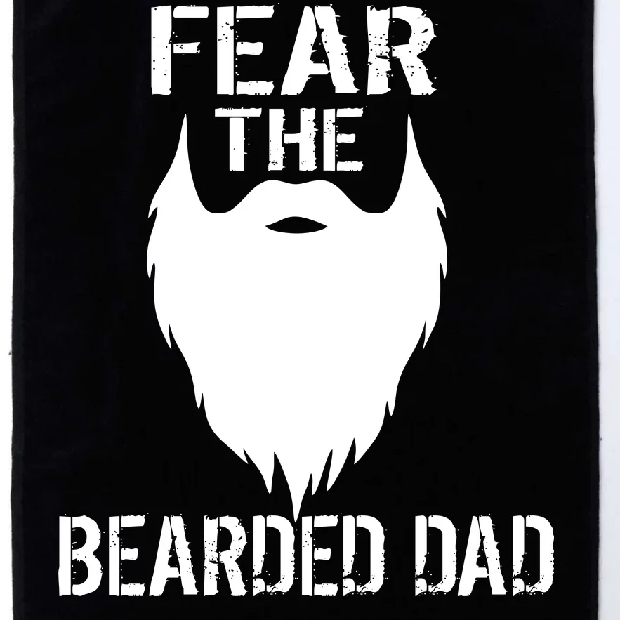 Fear The Bearded Dad Platinum Collection Golf Towel