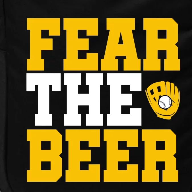 Fear The Beer Milwaukee Baseball Impact Tech Backpack