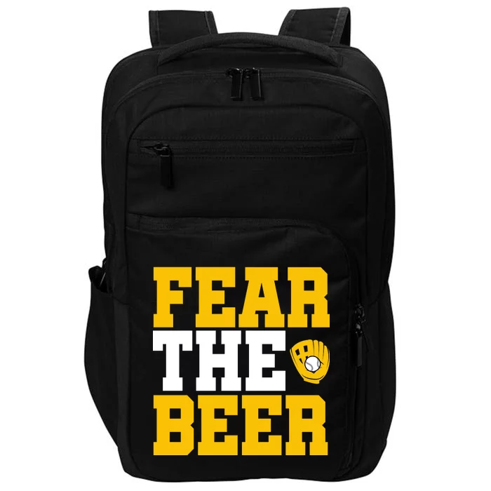 Fear The Beer Milwaukee Baseball Impact Tech Backpack