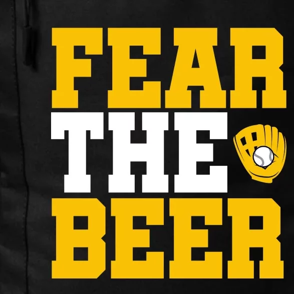 Fear The Beer Milwaukee Baseball Daily Commute Backpack