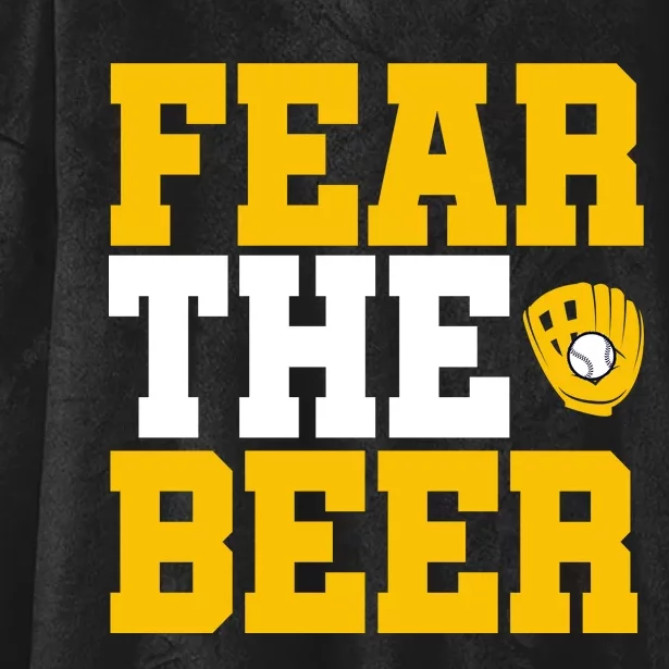 Fear The Beer Milwaukee Baseball Hooded Wearable Blanket