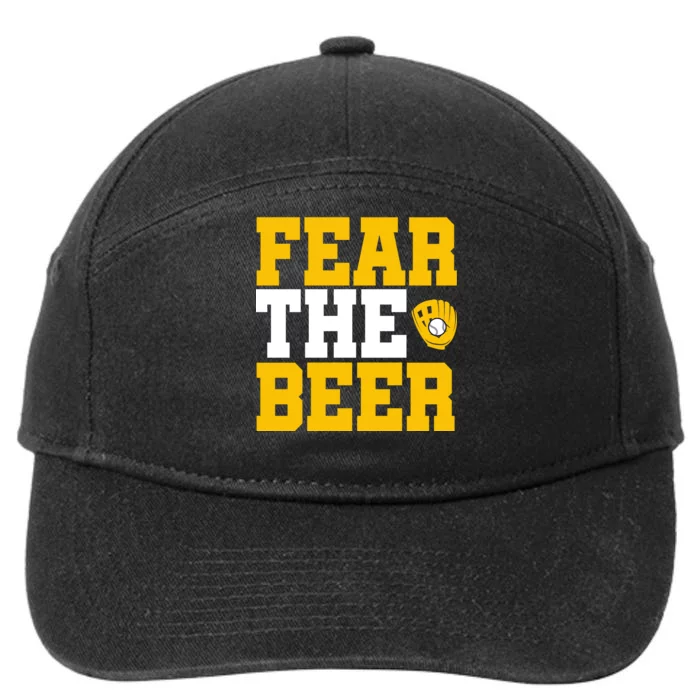 Fear The Beer Milwaukee Baseball 7-Panel Snapback Hat