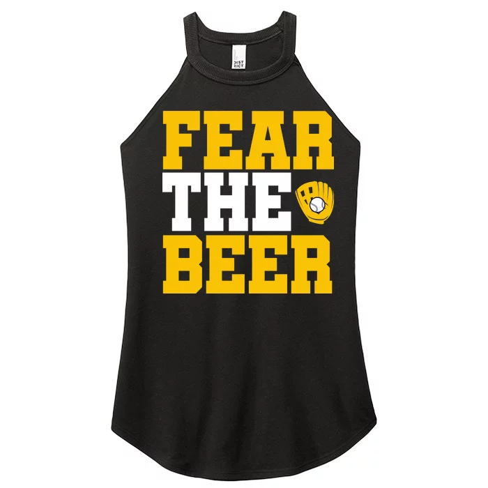 Fear The Beer Milwaukee Baseball Women’s Perfect Tri Rocker Tank