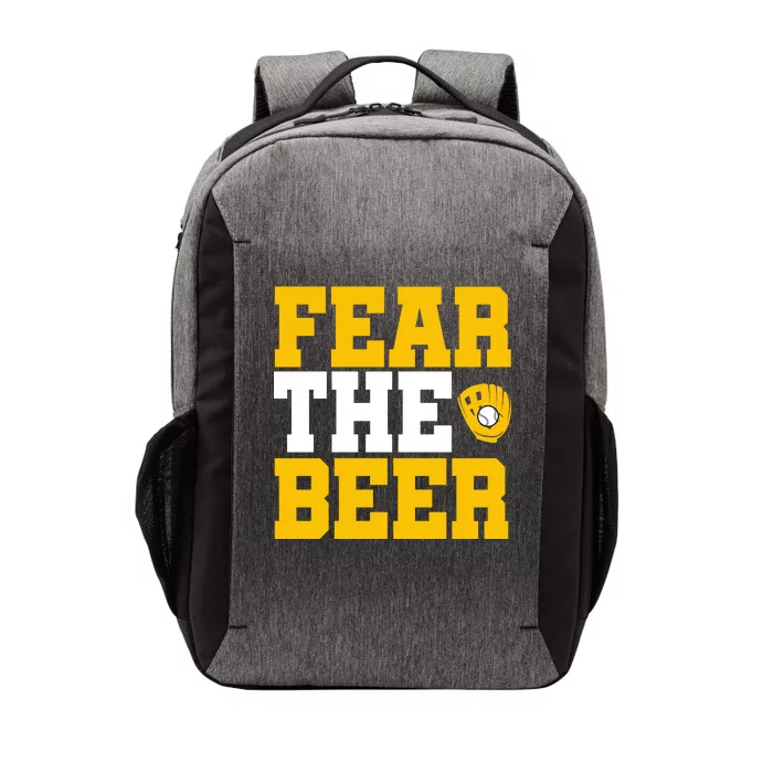 Fear The Beer Milwaukee Baseball Vector Backpack