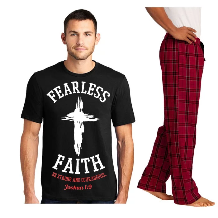 Fearless Faith Be Strong And Courageous Pajama Set