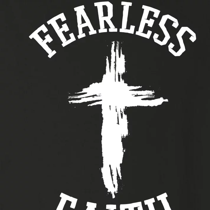 Fearless Faith Be Strong And Courageous Toddler Long Sleeve Shirt