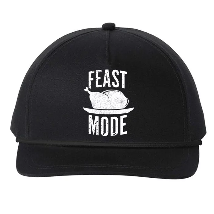 Feast Mode Snapback Five-Panel Rope Hat