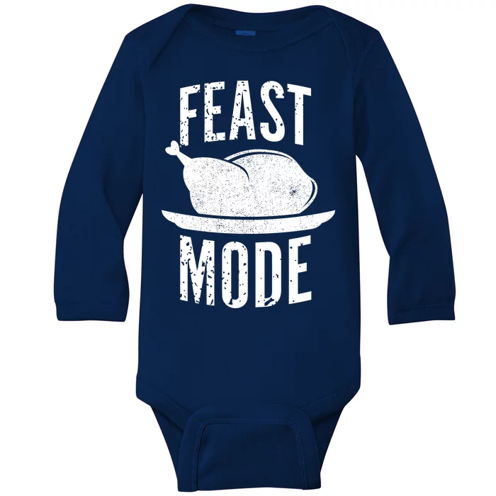 Feast Mode Baby Long Sleeve Bodysuit