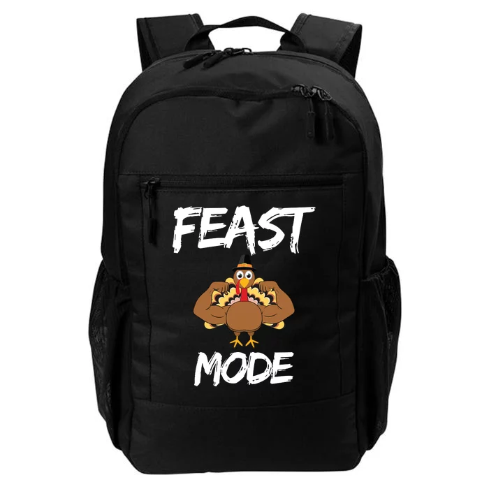 Feast Mode Thanksgiving Turkey Biceps Daily Commute Backpack