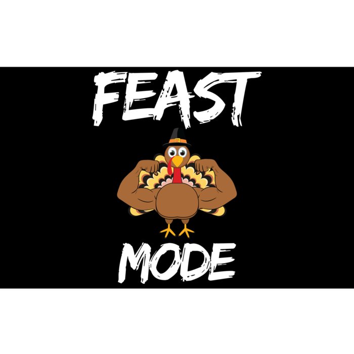 Feast Mode Thanksgiving Turkey Biceps Bumper Sticker